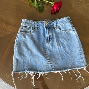 PacSun Mini Jean Skirt